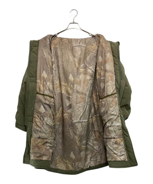 WILD THINGS（ワイルドシングス）WILD THINGS (ワイルドシングス) CIAOPANIC (チャオパニック) 別注 リバーシブルプリマロフトモンスターパーカー カーキ サイズ:Mの古着・服飾アイテム