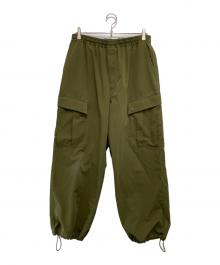 DAIWA PIER39（ダイワ ピア39）の古着「Loose Stretch 6P Mil Pants」｜カーキ
