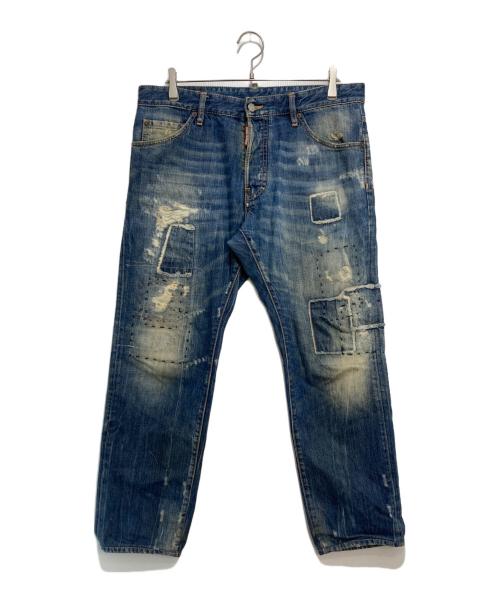 DSQUARED2（ディースクエアード）DSQUARED2 (ディースクエアード) COOL GUY JEAN インディゴ サイズ:52の古着・服飾アイテム