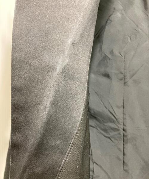 JUNYA WATANABE COMME des GARCONS（(ジュンヤワタナベ コムデギャルソン）JUNYA WATANABE COMME des GARCONS ((ジュンヤワタナベ コムデギャルソン) デザインピークドラペルジャケット ブラック サイズ:XSの古着・服飾アイテム