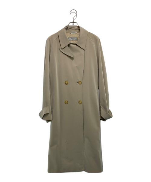 MaxMara（マックスマーラ）MaxMara (マックスマーラ) トレンチコート ベージュ サイズ:42の古着・服飾アイテム