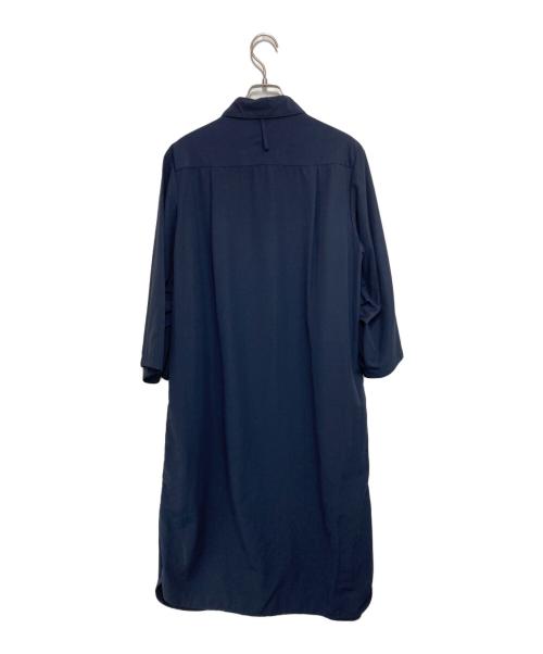 M・Fil（エムフィル）M・Fil (エムフィル) ナイロンコート ネイビー サイズ:40の古着・服飾アイテム