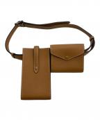 THE RERACSザ リラクス）の古着「BELT BAG」｜ブラウン