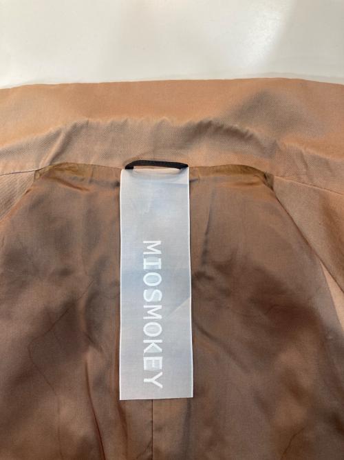 MIOSMOKEY（ミオズモーキー）MIOSMOKEY (ミオズモーキー) ロングジレ/ベスト ブラウン サイズ: 38の古着・服飾アイテム