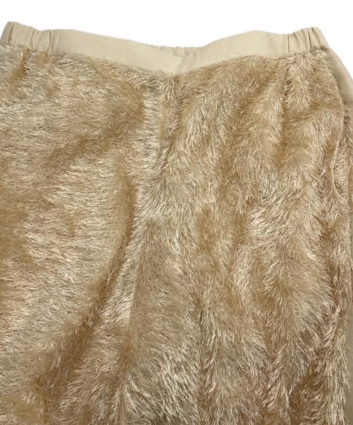 Curensology（カレンソロジー）Curensology (カレンソロジー) フリンジ2WAYパンツ ベージュ サイズ:F 未使用品の古着・服飾アイテム