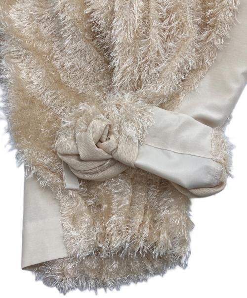 Curensology（カレンソロジー）Curensology (カレンソロジー) フリンジ2WAYパンツ ベージュ サイズ:F 未使用品の古着・服飾アイテム