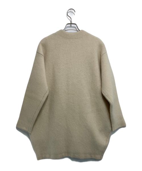 ELENDEEK（エレンディーク）ELENDEEK (エレンディーク) RACOON MIX WCD ELENDEEK ベージュ サイズ:Fの古着・服飾アイテム