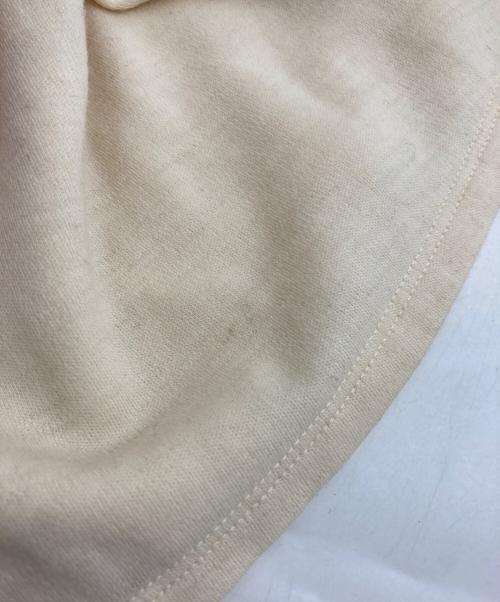 BORDERS at BALCONY（ボーダーズアットバルコニー）BORDERS AT BALCONY (ボーダーズアットバルコニー) キルティング ウール ワンピース ベージュ サイズ:36の古着・服飾アイテム