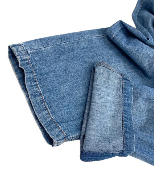 BRUNELLO CUCINELLI（ブルネロクチネリ）BRUNELLO CUCINELLI (ブルネロクチネリ) ソフトデニムトラウザーパンツ インディゴ サイズ:38の古着・服飾アイテム