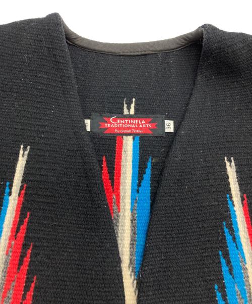 CENTINELA（センチネラ）CENTINELA (センチネラ) チマヨベスト ブラック サイズ:36の古着・服飾アイテム