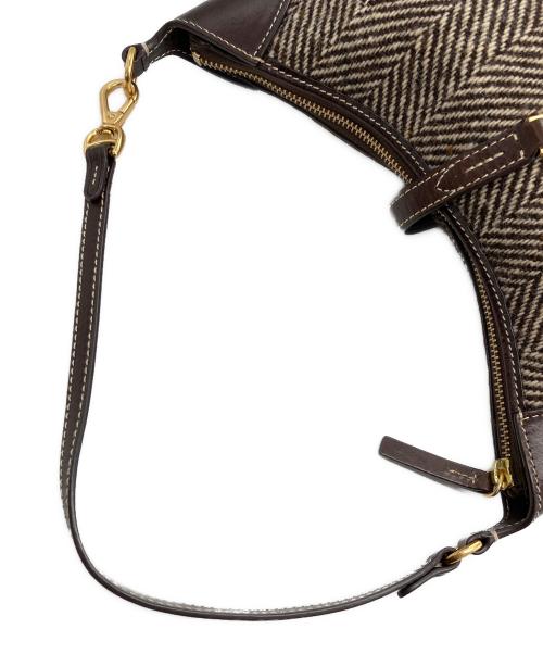 POLO RALPH LAUREN（ポロ・ラルフローレン）POLO RALPH LAUREN (ポロ・ラルフローレン) polo IDミニショルダーバッグ ベージュの古着・服飾アイテム