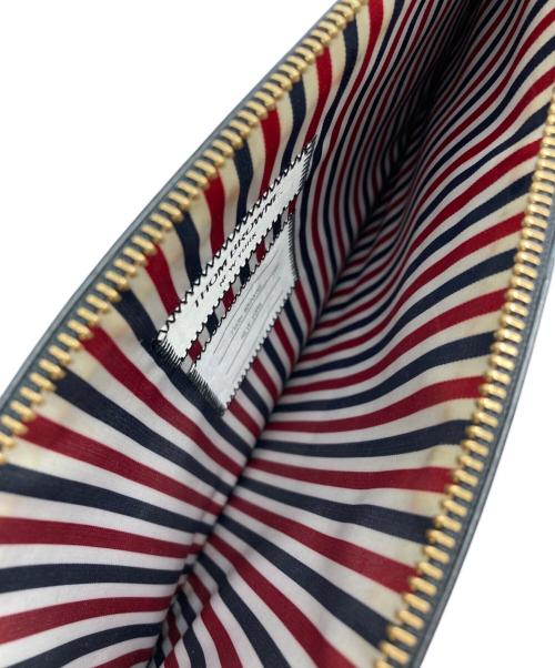 Thom Browne（トムブラウン）Thom Browne (トムブラウン) クラッチバッグ ブラックの古着・服飾アイテム