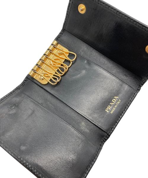 PRADA（プラダ）prada (プラダ) キーケース ブラックの古着・服飾アイテム