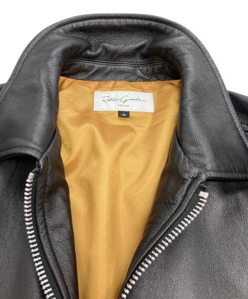 Retro Grade（レトログレード）Retro Grade (レトログレード) レザージャケット ブラック サイズ:XLの古着・服飾アイテム
