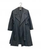 CELINEセリーヌ）の古着「[古着]ベルテッドコート」｜グレー