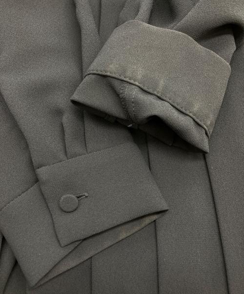 CELFORD（セルフォード）CELFORD (セルフォード) ボータイプリーツワンピース ネイビー サイズ:36の古着・服飾アイテム