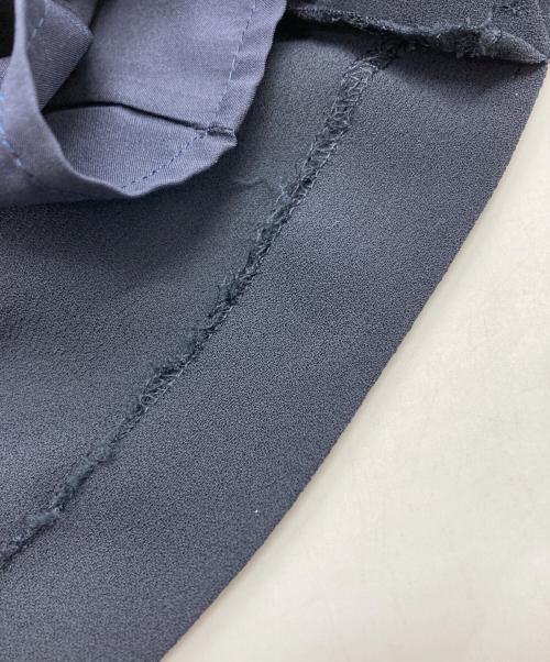 CELFORD（セルフォード）CELFORD (セルフォード) ボータイプリーツワンピース ネイビー サイズ:36の古着・服飾アイテム