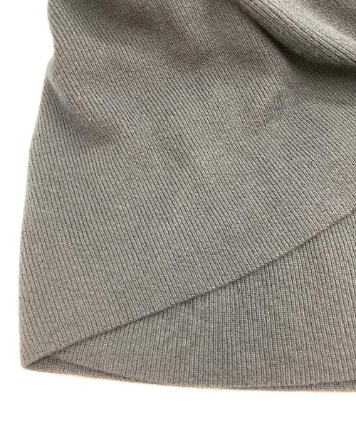 uncrave（アンクレイヴ）uncrave (アンクレイヴ) シルキーウール 袖ボリュームワンピース ブラック サイズ:1の古着・服飾アイテム