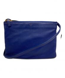 CELINE（セリーヌ）の古着「トリオショルダーバッグ」｜ブルー