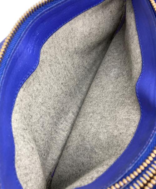 CELINE（セリーヌ）CELINE (セリーヌ) トリオショルダーバッグ ブルーの古着・服飾アイテム