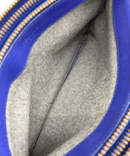 CELINE（セリーヌ）CELINE (セリーヌ) トリオショルダーバッグ ブルーの古着・服飾アイテム