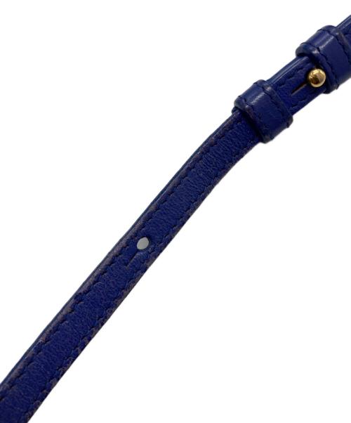 CELINE（セリーヌ）CELINE (セリーヌ) トリオショルダーバッグ ブルーの古着・服飾アイテム