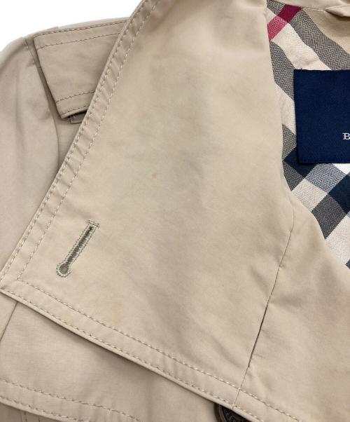 BURBERRY LONDON（バーバリーロンドン）BURBERRY LONDON (バーバリーロンドン) コットンナイロントレンチコート ベージュ サイズ:40の古着・服飾アイテム