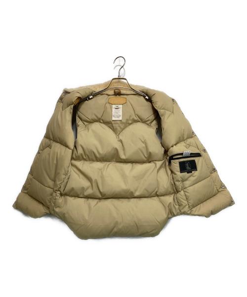 RockyMountainFeatherBed（ロッキーマウンテンフェザーベッド）RockyMountainFeatherBed (ロッキーマウンテンフェザーベッド) Hysteric Glamour (ヒステリックグラマー) CHRISTY VEST ベージュ×カーキ サイズ:36の古着・服飾アイテム