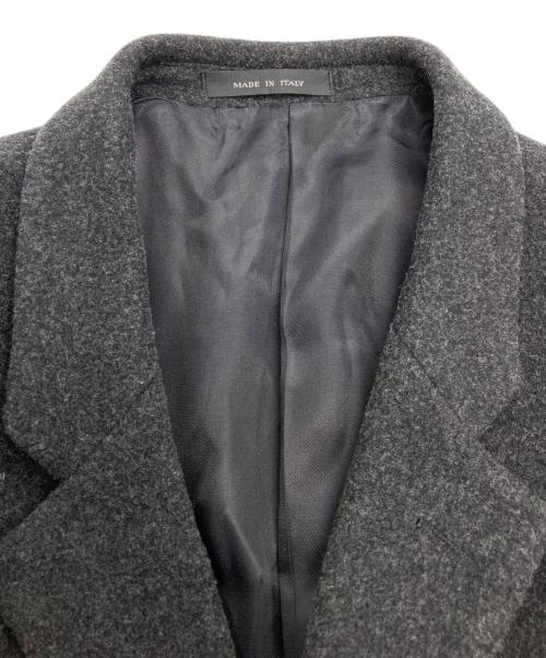 EMPORIO ARMANI（エンポリオアルマーニ）EMPORIO ARMANI (エンポリオアルマーニ) チェスターコート グレー サイズ:52の古着・服飾アイテム