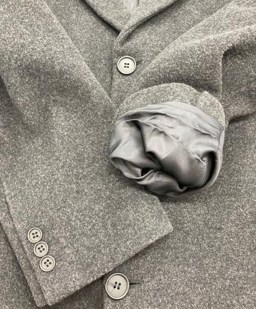 EMPORIO ARMANI（エンポリオアルマーニ）EMPORIO ARMANI (エンポリオアルマーニ) チェスターコート グレー サイズ:52の古着・服飾アイテム