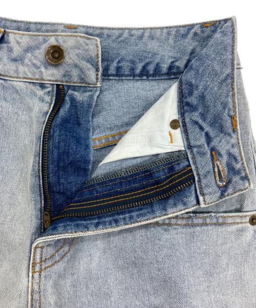 Sea Room lynn（シールームリン）Sea Room lynn (シールームリン) カットハイウエストLOOSEデニムパンツ インディゴ サイズ:S 未使用品の古着・服飾アイテム