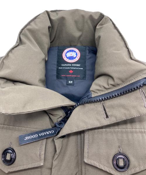 CANADA GOOSE（カナダグース）CANADA GOOSE (カナダグース) MONTREAL VEST/モントリオールダウンベスト カーキ サイズ:Sの古着・服飾アイテム