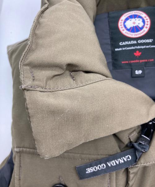 CANADA GOOSE（カナダグース）CANADA GOOSE (カナダグース) MONTREAL VEST/モントリオールダウンベスト カーキ サイズ:Sの古着・服飾アイテム