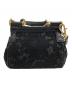 DOLCE & GABBANA (ドルチェ＆ガッバーナ) SICILYショルダーバッグ ブラック：45000円