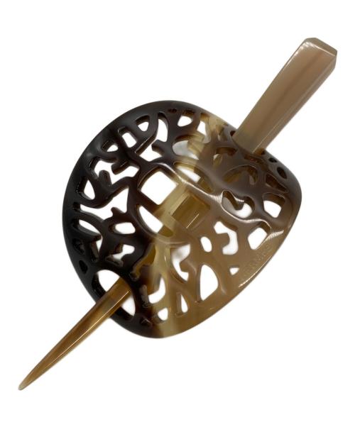 HERMES（エルメス）HERMES (エルメス) ロカイユ 簪 ベージュの古着・服飾アイテム