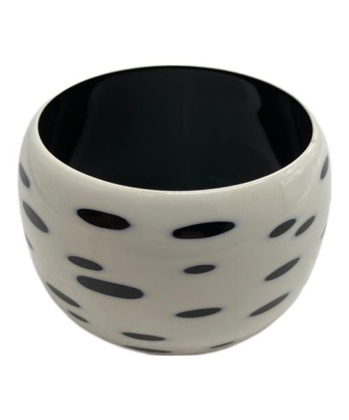 HERMES（エルメス）HERMES (エルメス) ラッカーウッドバングル ホワイト サイズ:Sの古着・服飾アイテム