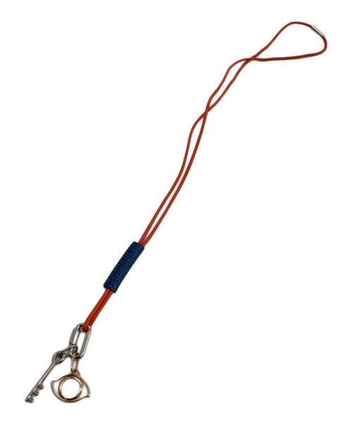 HERMES（エルメス）HERMES (エルメス) キュリオジテ ネックレス オレンジの古着・服飾アイテム