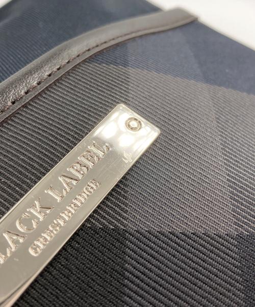 BLACK LABEL CRESTBRIDGE（ブラックレーベル クレストブリッジ）BLACK LABEL CRESTBRIDGE (ブラックレーベル クレストブリッジ) ショルダーバッグ ネイビーの古着・服飾アイテム