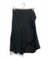 ISSEY MIYAKE（イッセイミヤケ）の古着「フリルスカート」｜ブラック