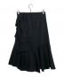 ISSEY MIYAKE (イッセイミヤケ) フリルスカート ブラック サイズ:3：8000円