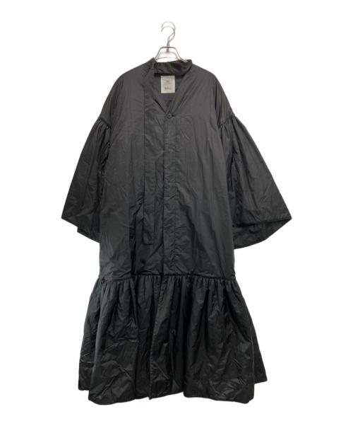 Ron Herman（ロンハーマン）Ron Herman (ロンハーマン) KAPOK KNOT (カポック ノット) 変形ギャザーダウンコート ブラック サイズ:ONEの古着・服飾アイテム