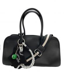 Americana×SALON（アメリカーナ×サロン）の古着「別注ミニショルダーバッグ」｜ブラック