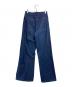 JOHN LAWRENCE SULLIVAN (ジョン ローレンス サリバン) フロントホックワイドデニムパンツ インディゴ サイズ:6：12000円