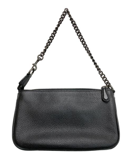 COACH（コーチ）COACH (コーチ) スタッズミニハンドポーチ ブラックの古着・服飾アイテム