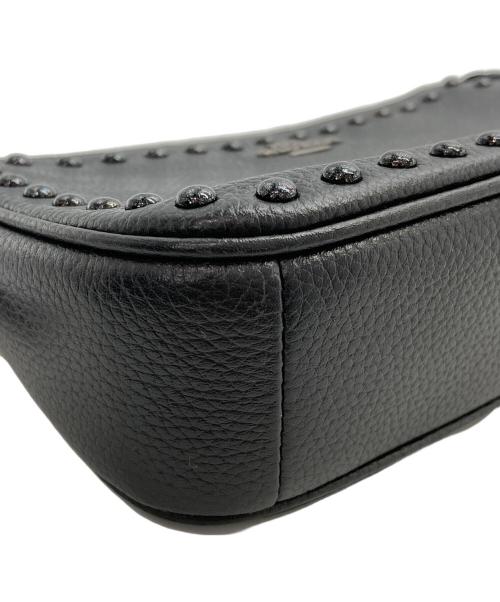 COACH（コーチ）COACH (コーチ) スタッズミニハンドポーチ ブラックの古着・服飾アイテム