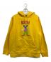 KITH（キス）の古着「Krusty hoodie コラボパーカー」｜イエロー