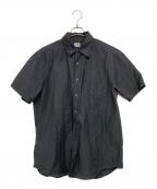 C.P COMPANYシーピーカンパニー）の古着「00’ｓ コットンナイロンハーフスリーブシャツ」｜グレー