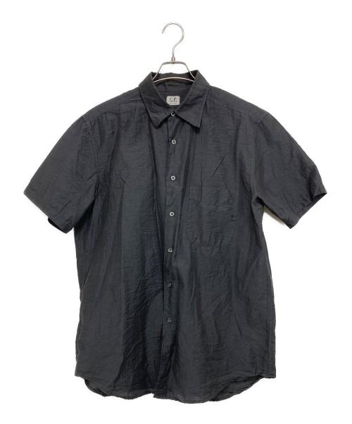 C.P COMPANY（シーピーカンパニー）C.P COMPANY (シーピーカンパニー) 00’ｓ コットンナイロンハーフスリーブシャツ グレー サイズ:4の古着・服飾アイテム