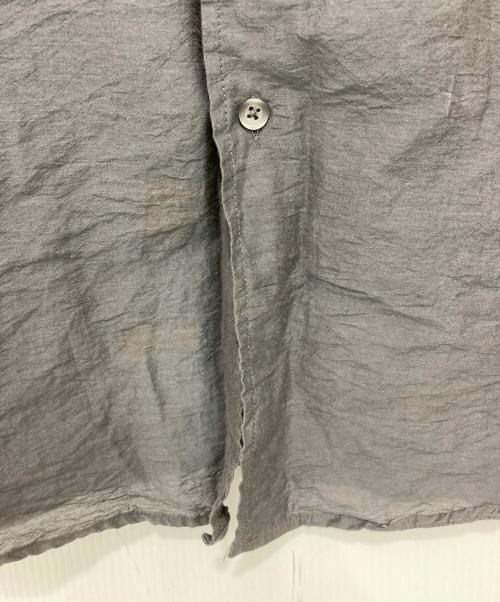 C.P COMPANY（シーピーカンパニー）C.P COMPANY (シーピーカンパニー) 00’ｓ コットンナイロンハーフスリーブシャツ グレー サイズ:4の古着・服飾アイテム
