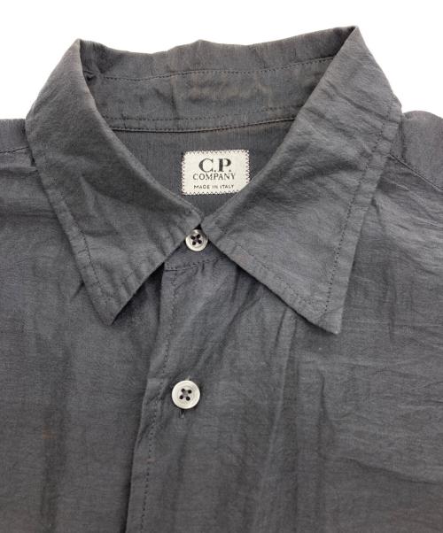 C.P COMPANY（シーピーカンパニー）C.P COMPANY (シーピーカンパニー) 00’ｓ コットンナイロンハーフスリーブシャツ グレー サイズ:4の古着・服飾アイテム